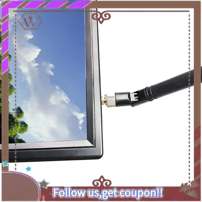 ABBG-9 Inch 5.8G FPV Monitor LCD Screen 800X480 20Hz--20Khz Stereo Dual Receiver For RC FPV Drone Quadcopter Easy To Use EU Plug