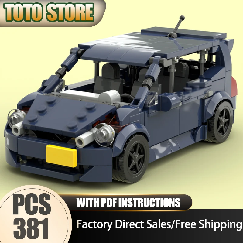 

Супер спортивные автомобили Moc, строительный блок, модульная посадка (GD3), модель Speed Champions, технология, сборка кирпича, игрушка для праздничных подарков