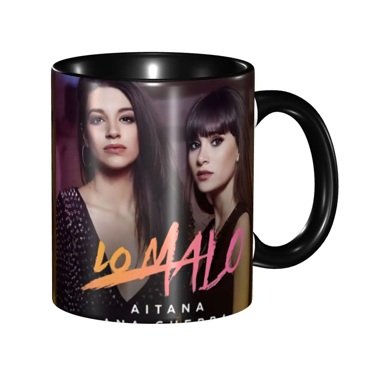

Spanish Singer Aitanas Mugs Customized Coffee Ceramic Mug Cup Creative Present