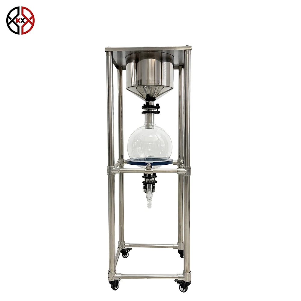 

10L 20L 30L 50L Large Laboratory Equipment Vacuum Filter With Stainless Steel Mesh Funnel For Solid Liquid Separation