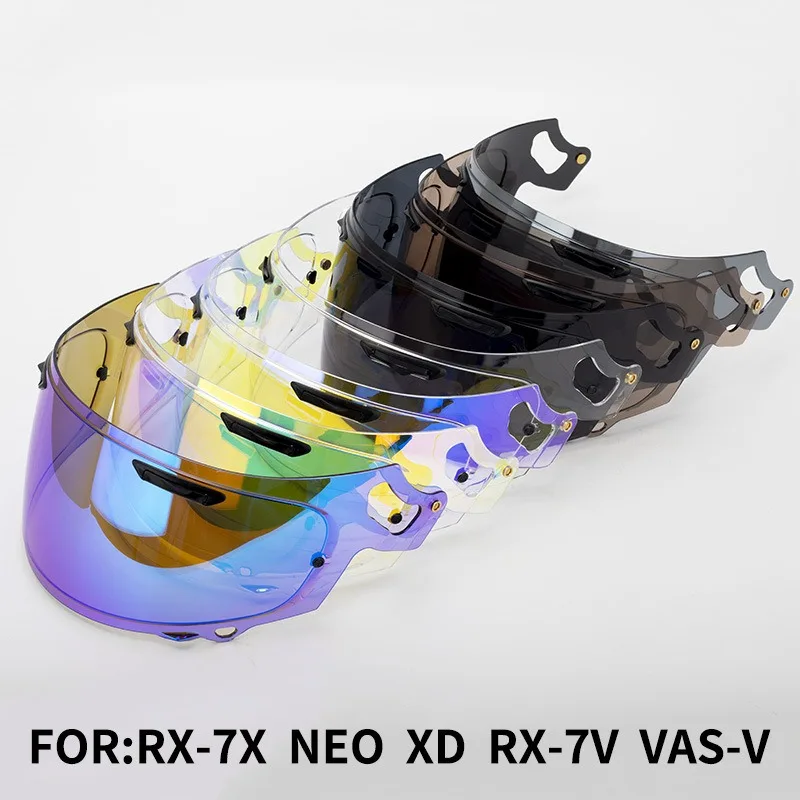 

Motorcycle Helmet Lens with RX-7X/REO/XD/RX-7V/VAS-V Lens Riding Helmet Lens Helmet Accessories