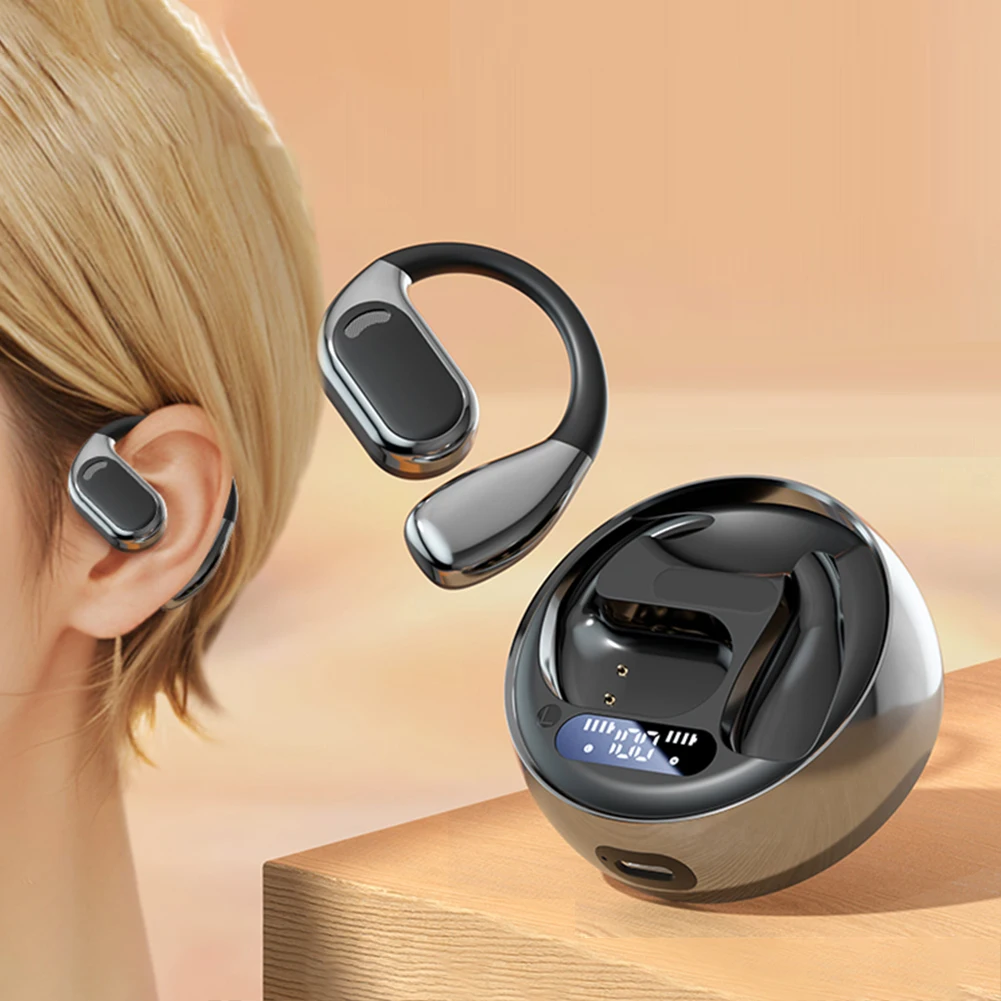 Language Translation Earbuds Bluetooth-Compatible 5.4 Translator Earbuds Translation Earphones for Travel Business Learning