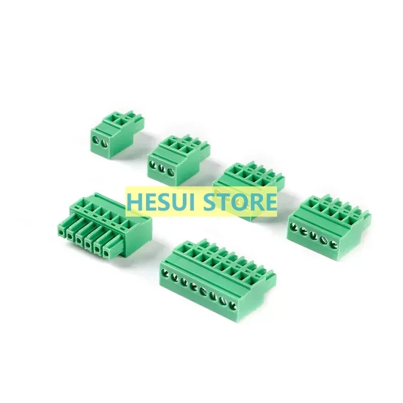 10 PCS KF2EDGKA-3.5-2/3/4/5/6/8P Vertical plug 300V/8A 3.5mm pitch terminal