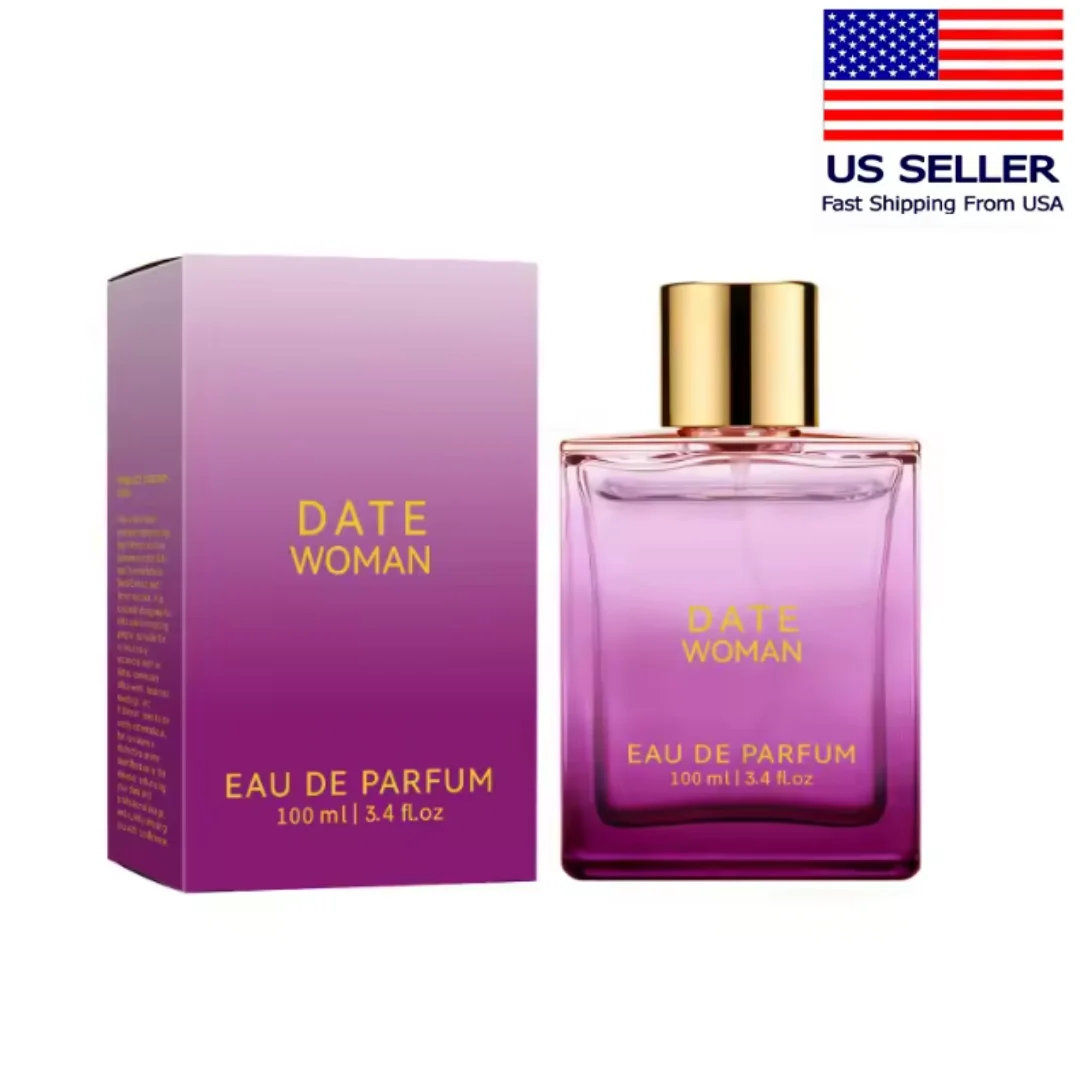 

Luxury DATE Eau de Parfum 100 ml (3.4 fl.oz.) | Perfume for Women | Floral, Pink Pepper, Jasmine, and Moss Notes Festival Gift