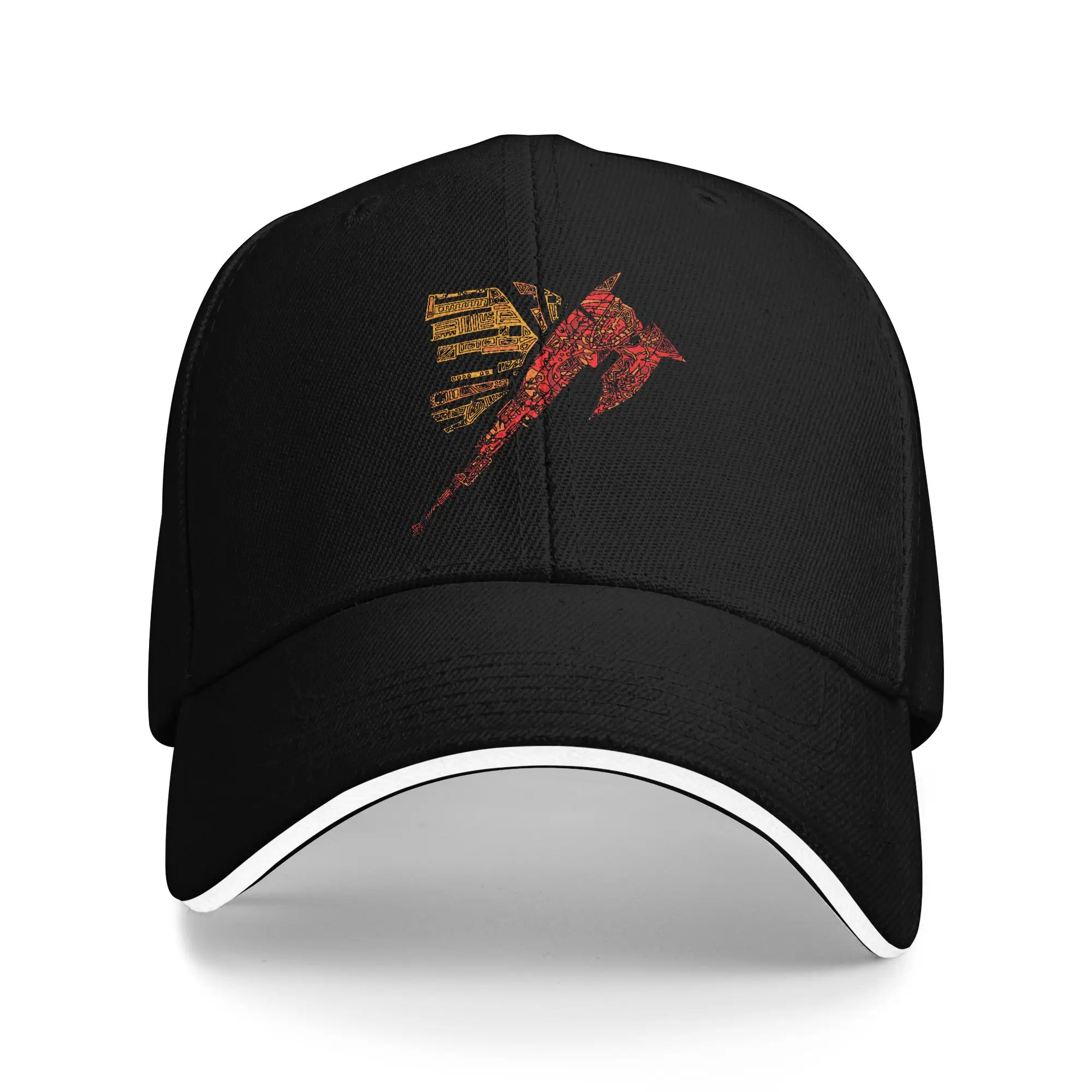 Monster hunter  Merch Unisex Baseball Caps  Trucker Hat Unique Design Outdoor Headwear Adjustable Sun Cap