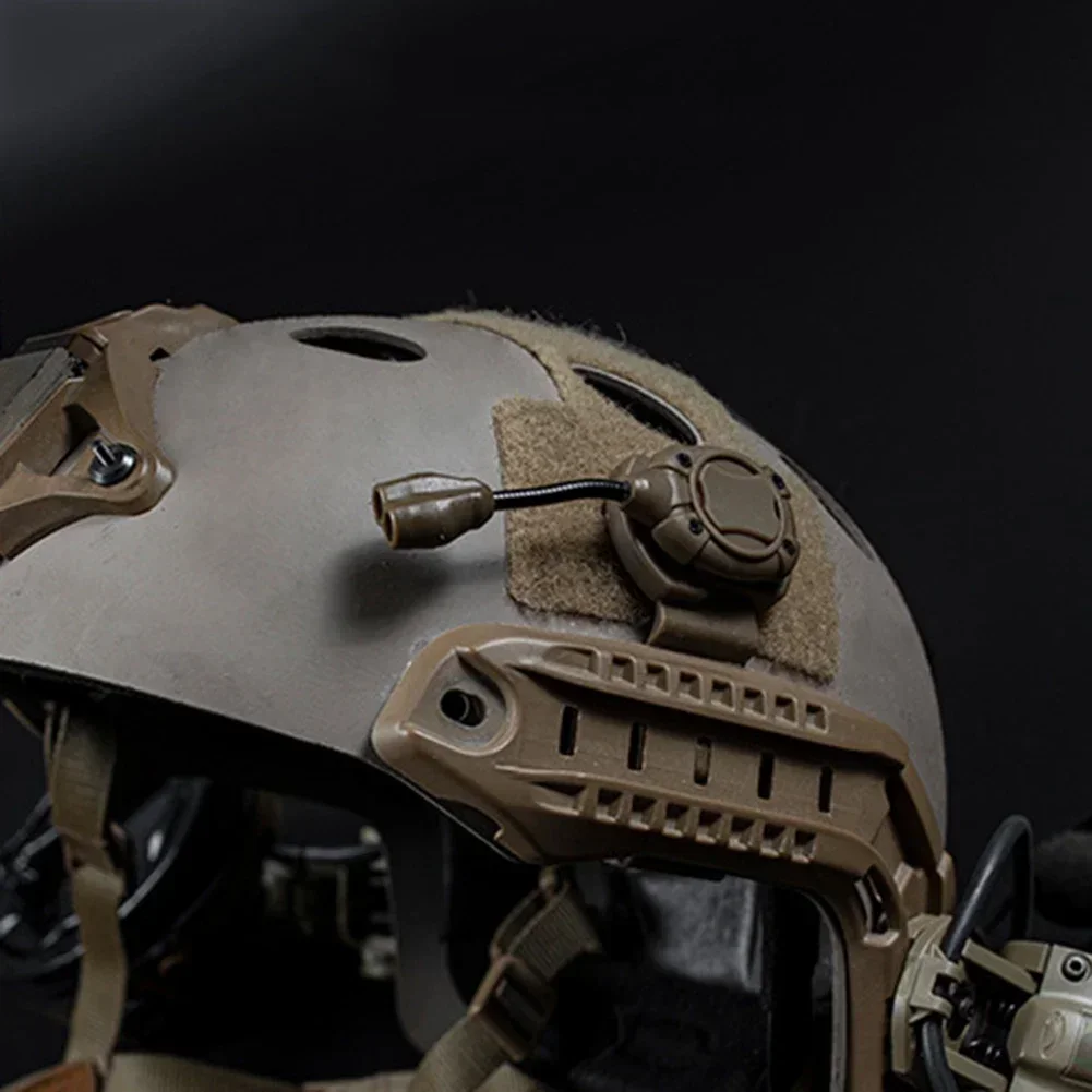 Luz táctica LED para casco – 3 modos, diseño modular - imagen 3