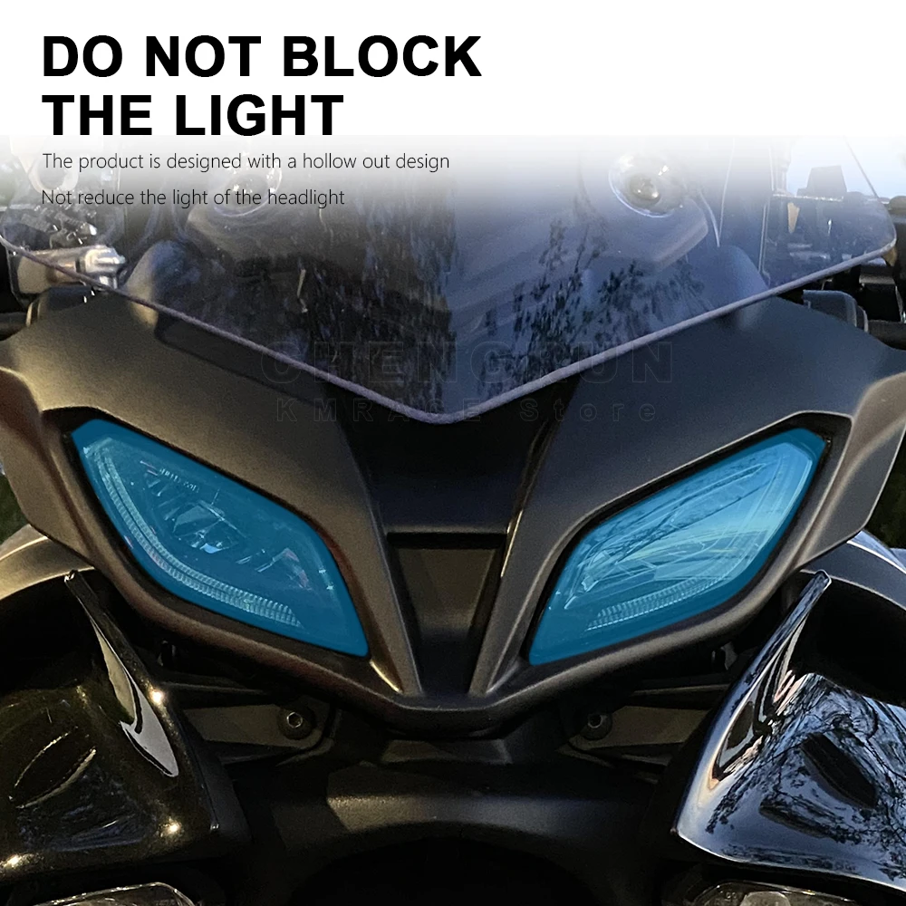 Headlight Stickers Waterproof Protective Film for Yamaha Tracer 9 GT 2023 2022 2021 Accessories Tracer 9GT Motorcycle Decals