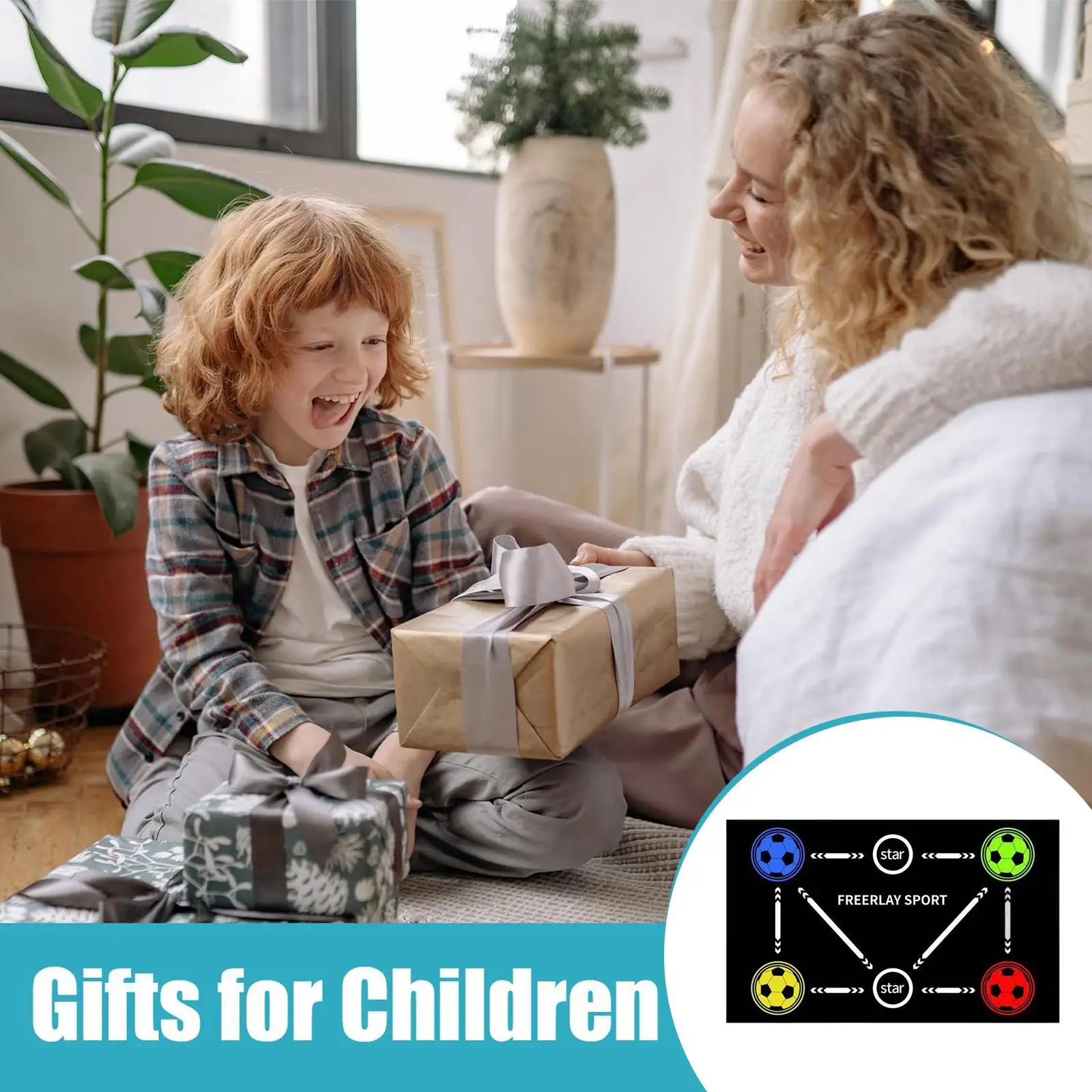 

Football Training Mat Practical Anti Skid Football Mastery Mat for Kids Home