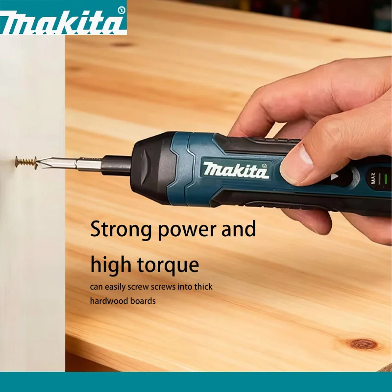 ماكيتا مفك كهربائي لاسلكي |   عزم دوران 3.6 فولت 5 نيوتن متر |   ظرف 1/4 بوصة |   بطارية ليثيوم أيون 1300 مللي أمبير