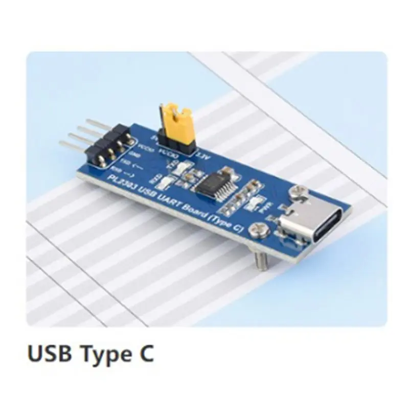Il modulo seriale A32T-Type-C PL2303 alla interfaccia UART/TTL supporta la conversione da USB a TTL da 1,8 V/2,5 V
