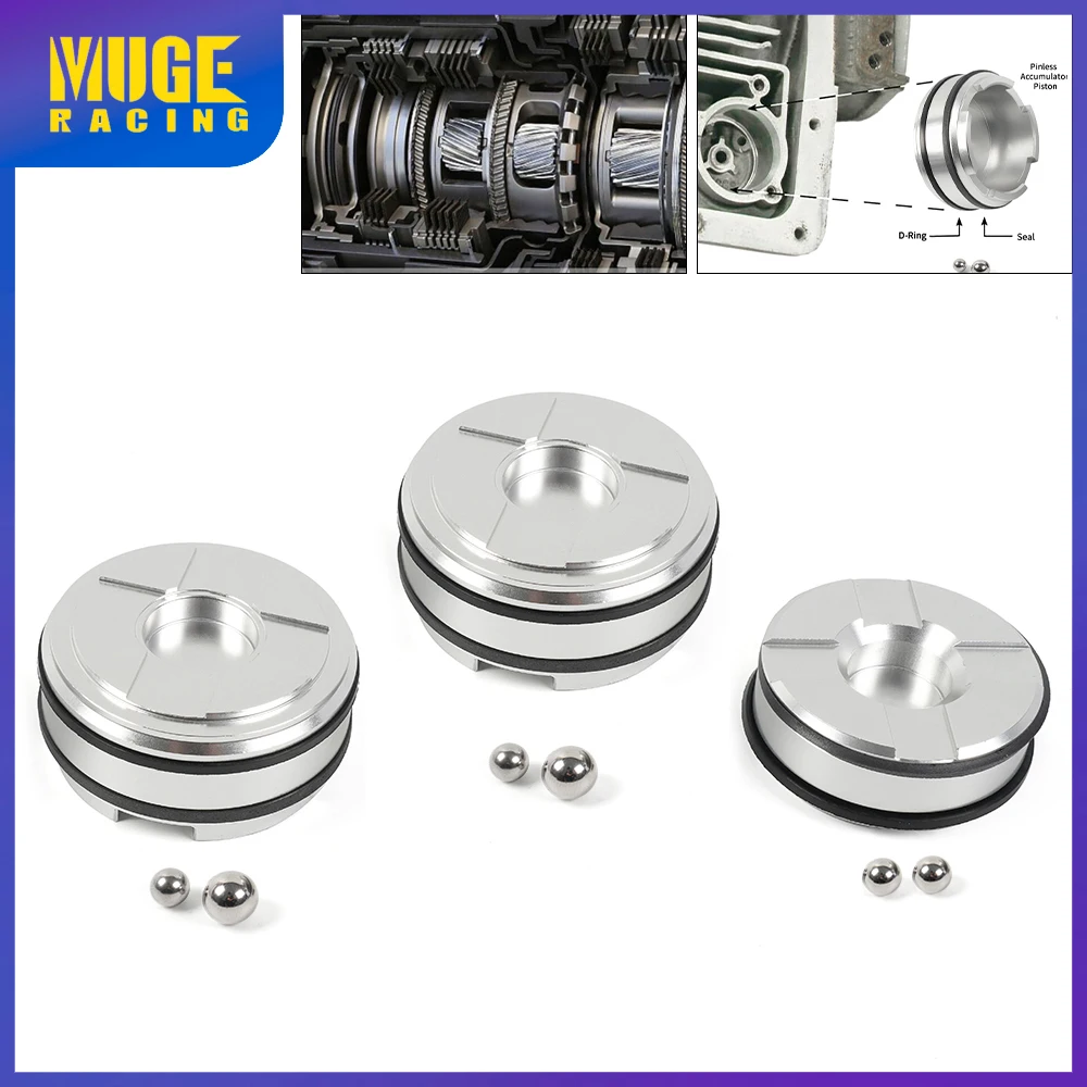 1-2 and 3-4 Pinless Forward Accumulator Piston Kit For 4L60E 4L65E 4L70E Transmission Chassis Parts EM1060