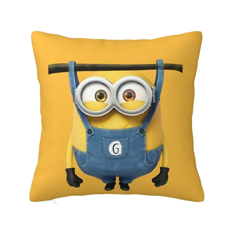 

Custom Fashion M-Minions Anime Manga Cushion Cover 40x40cm Polyester Throw Pillow Case for Sofa Square Pillowcase