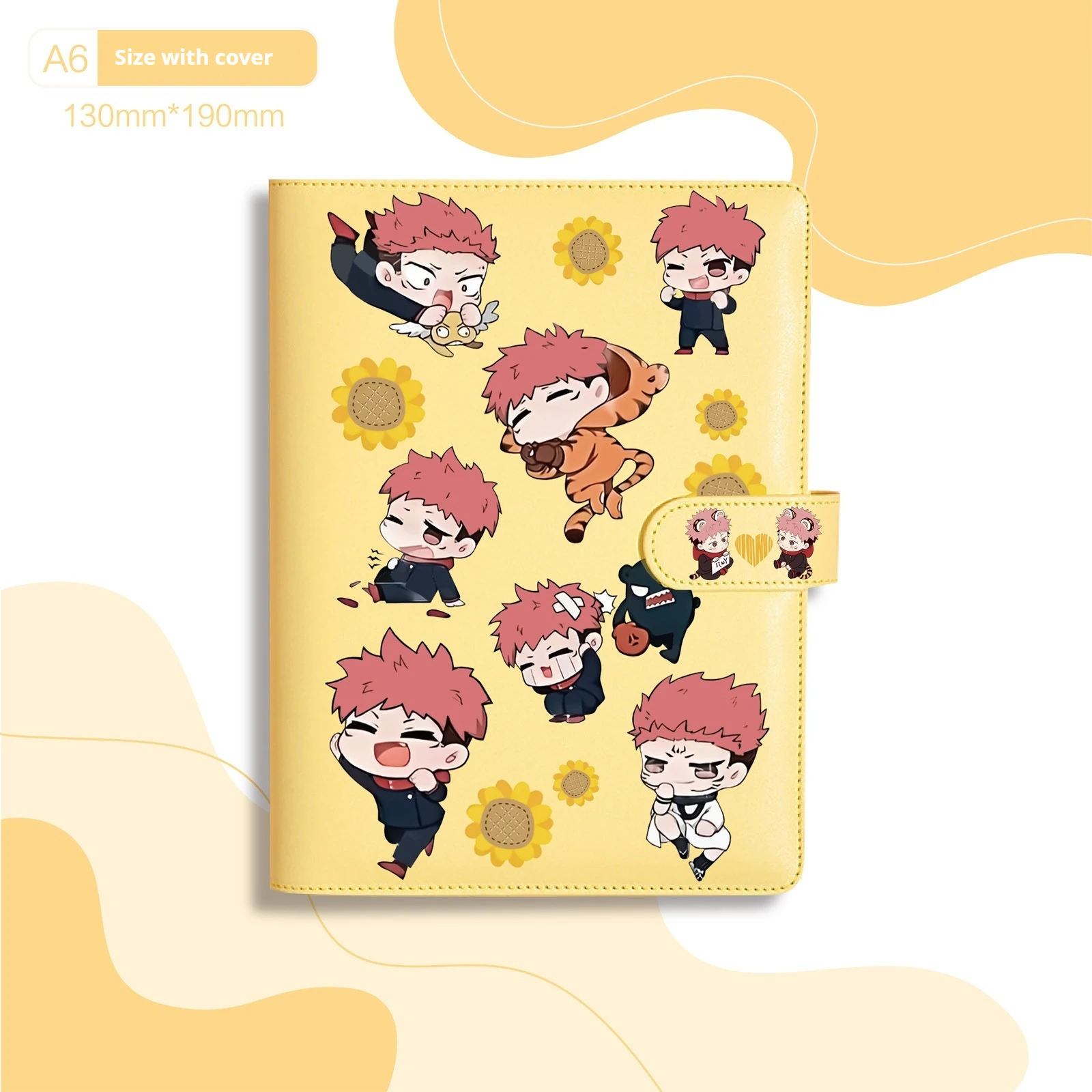 Anime Jujutsu Kaisen Series Notebook Yuji Itadori Gojo Satoru Handbook Stationery School Students\' Diary Friend Gifts