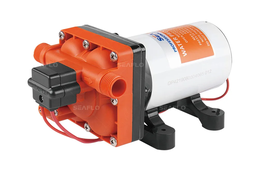 Heavy-Duty 4.0 GPM Marine Deck Washdown Pump Kit 12V/24V Diaphragm Pump For RV Caravan Boat ShowersATV&UTV