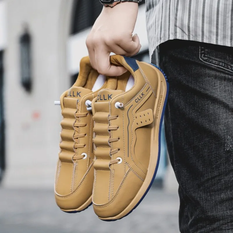 

Man's Shoes High Quality Sneakers for Men PU Leather Casual Shoes Fashion Forrest Gump Running Shoes Luxury Tennis Training Shoe