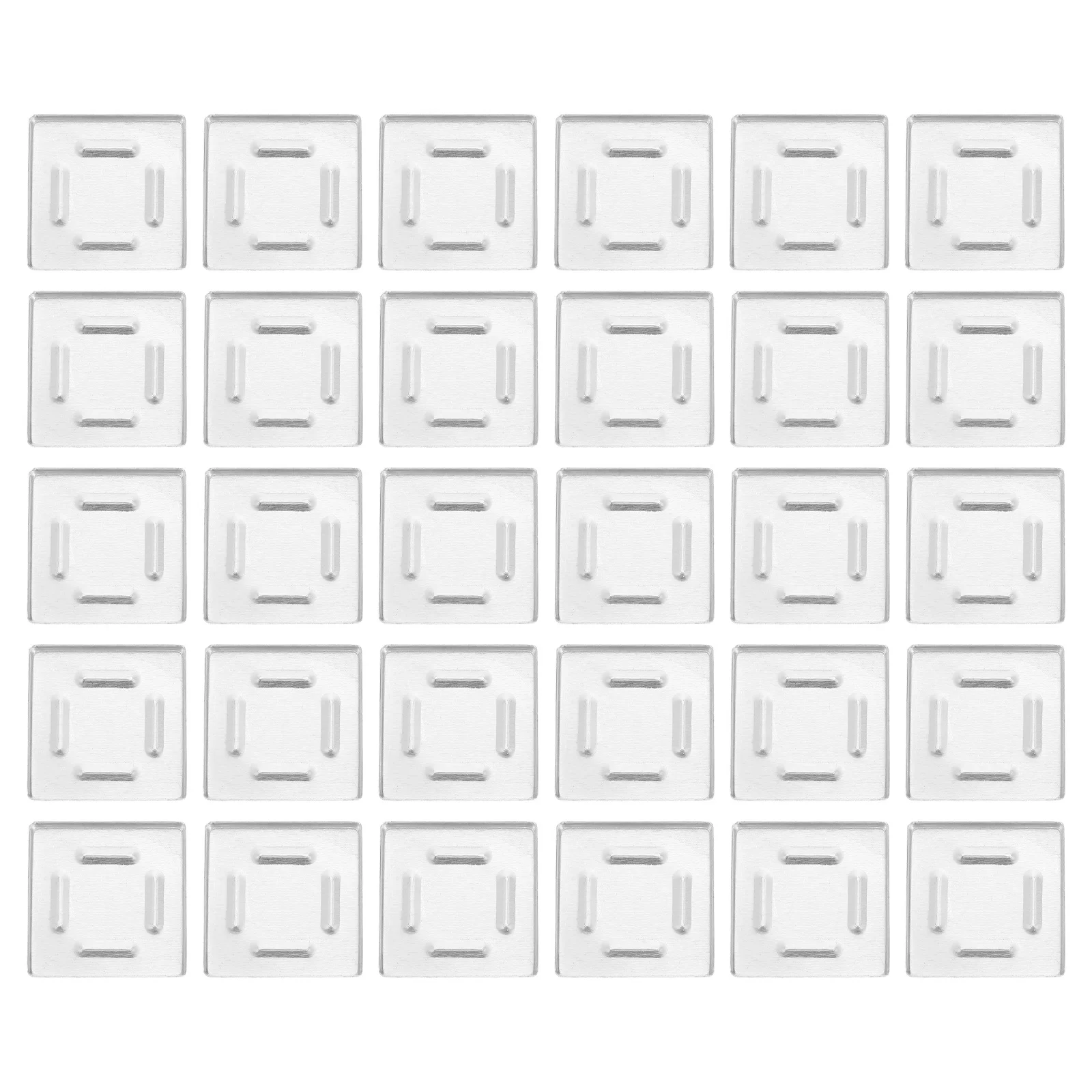 

30Pcs Sub Container Reusable Aluminum Eyeshadow Case Compact Makeup Organizer Box for Travel Home Gift Female Friends