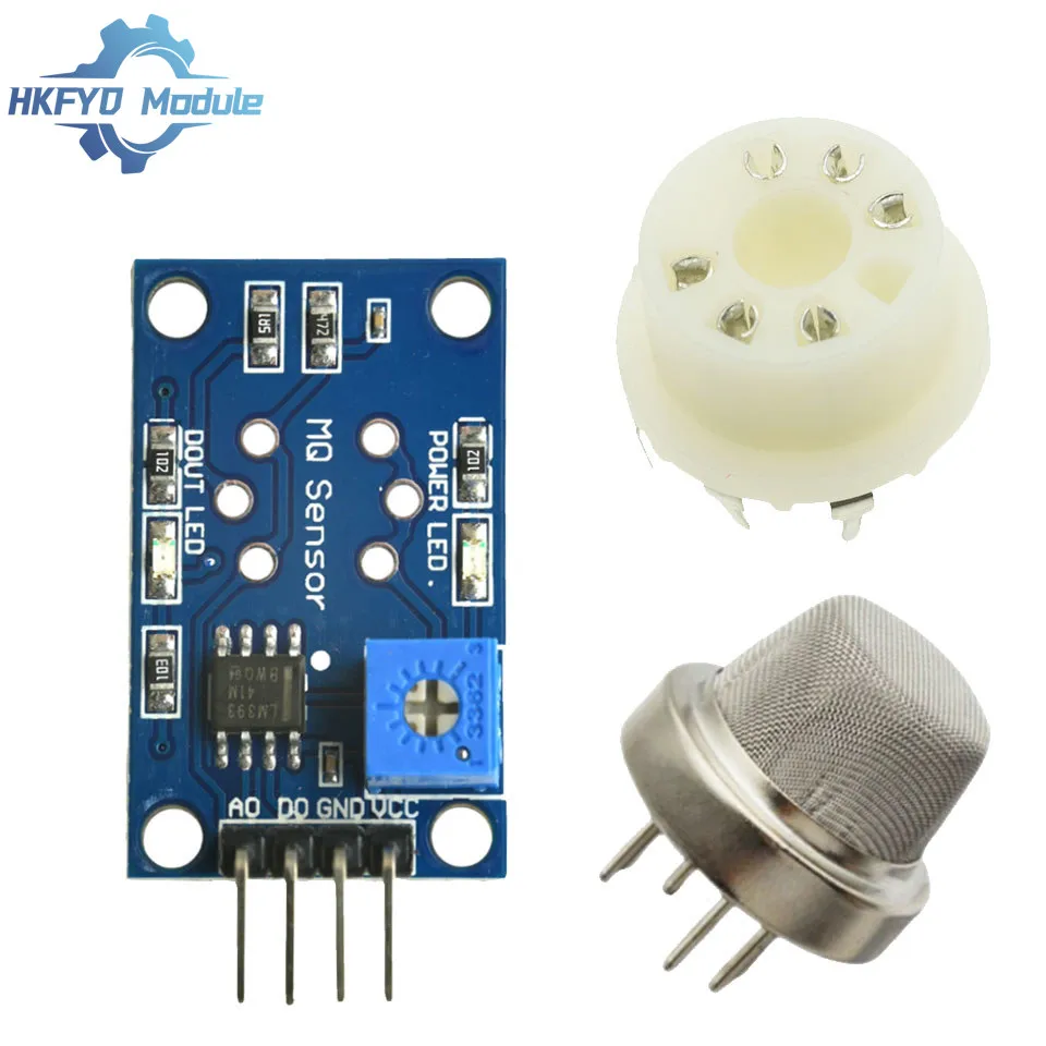 MQ-131/136/137/138/139 Ozone Ammonia Hydrogen Sulfide Gas Sensor Module With Socket Base