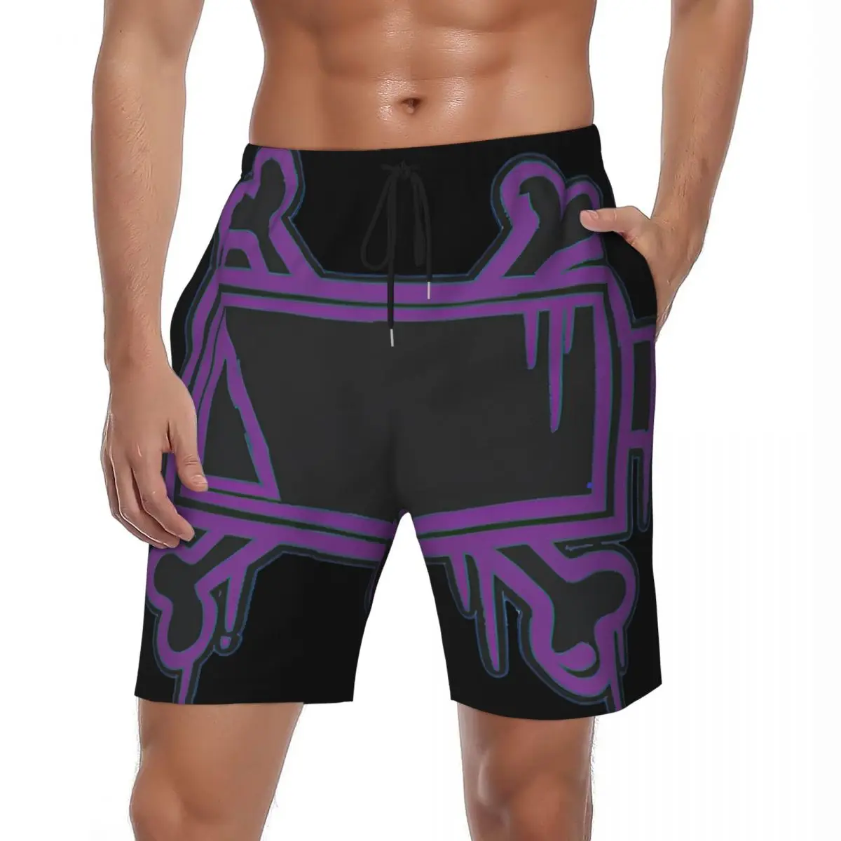 

Летние шорты для доски, мужские убийства, дроны, аниме, спорт, серфинг, комедия, пляжные шорты на заказ, сделай сам, Гавайи, быстросохнущие плавки, большой размер