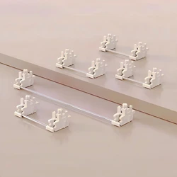 Stabilizzatore montato su piastra PCB Milk V2 per asse satellitare di lubrificazione della tastiera meccanica da gioco per PCB da 1.2mm 1.6mm 2u * 4 6.25u * 1