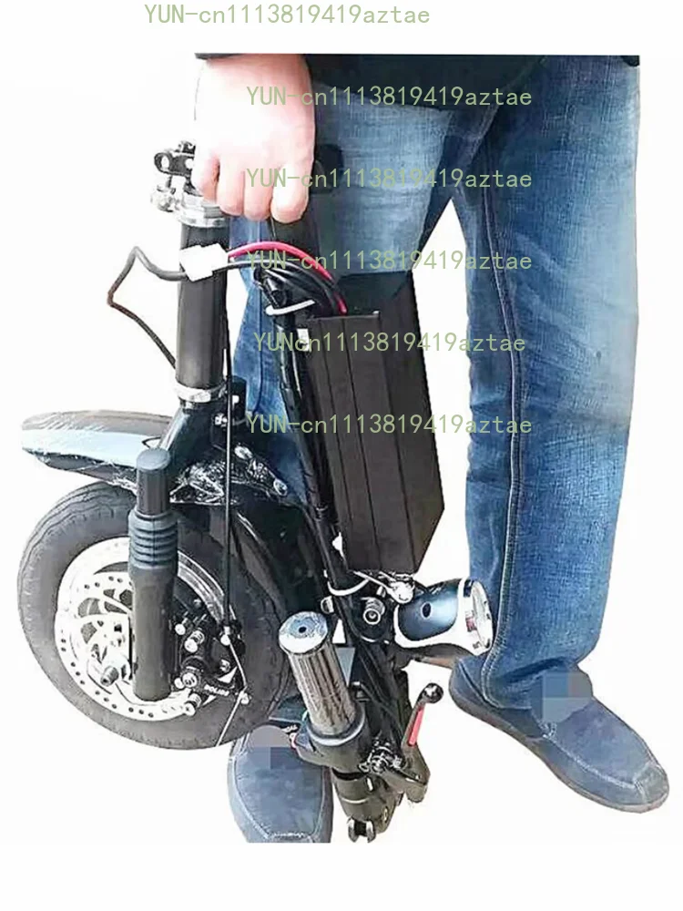 Electric Wheelchair Tractor for Disabled, 10 Inch Front Electric Wheel With Front Disc Brake Auxiliary Traction Device