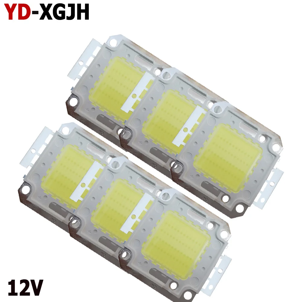Hot DC 12V - 14V 20W 30W 50W LED Chip COB Diode SMD No Need Driver For 50W 30W 20W Floodlight Spotlight Outdoor Lighting Lamp