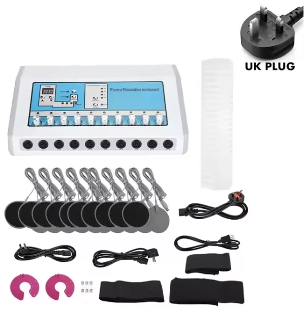 EMS spier stimulator, gewichtsverliesapparaat, elektrostimulatie apparaat, Russische golven EMS elektrische spier stimulator, massageapparaat S871