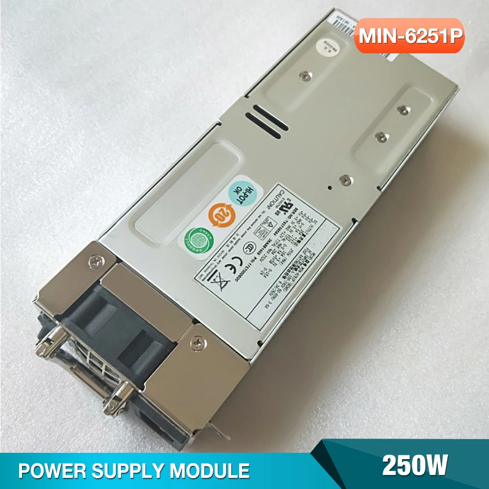 

MIN-6251P For Zippy Server Power Supply 1757000600 250W Fully Tested