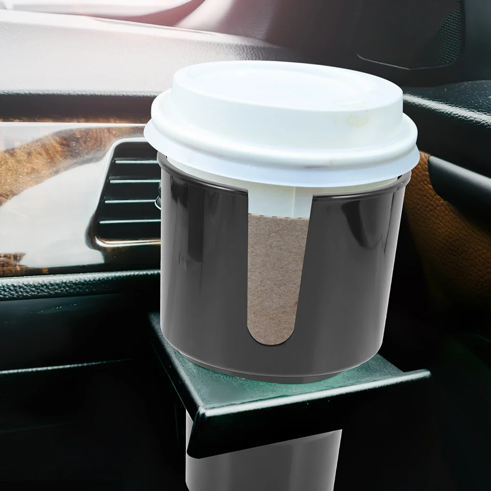 

2Pcs Car Cup Holder Organizer - Universal Beverage Holder Extender for Center Console Nonslip Secure Grip for Water Bottles