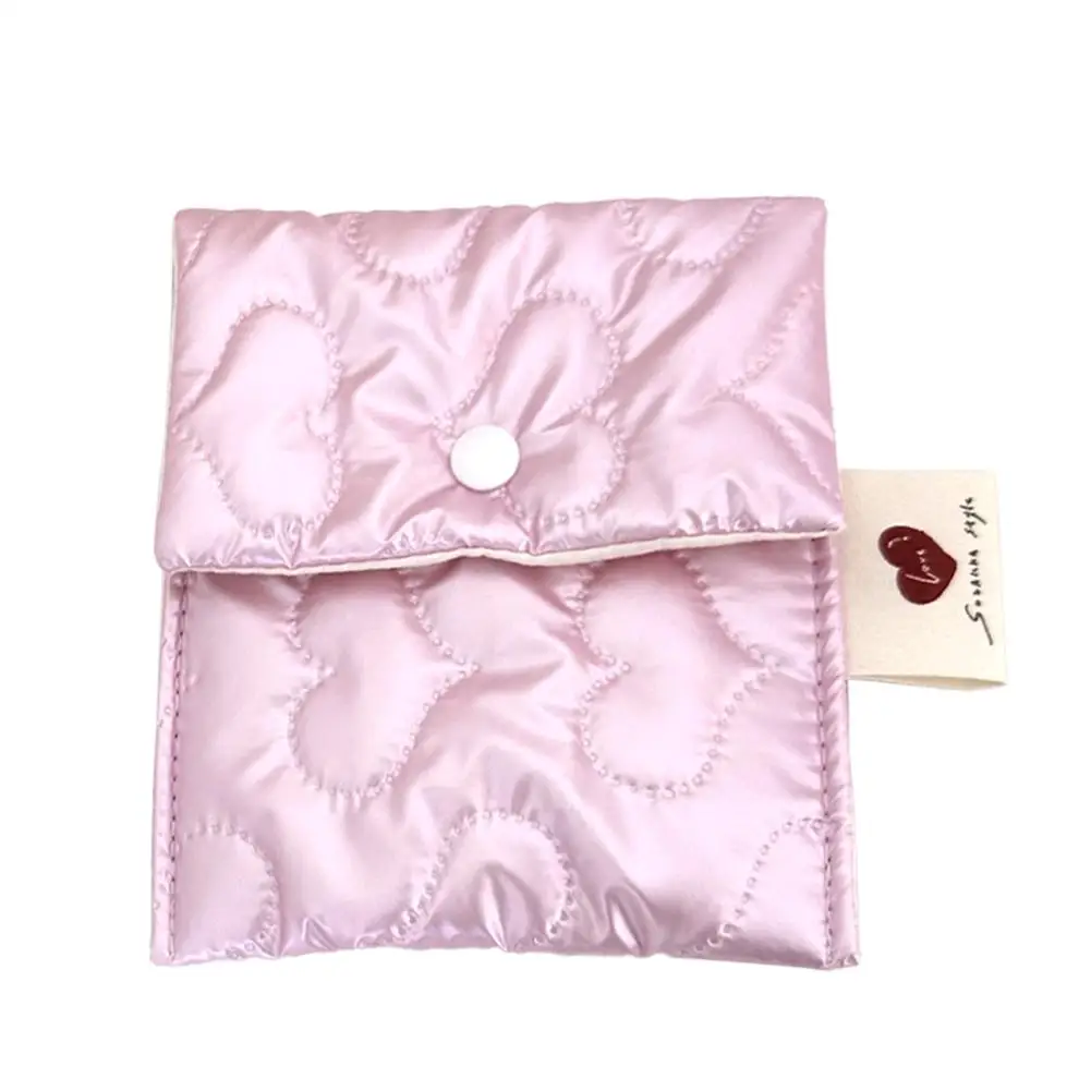 Bolsa piezas lápiz labial de PU para mujer, Mini bolsa de almacenamiento portátil para cosméticos, maquillaje, espejo con bolsa para niña, P0J2, 1 unidad