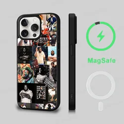 Rod Wave Rapper Cool Man Phone Case Magnetic Case For IPhone 16 14 13 12 11 15 Pro Max Plus For Magsafe Wireless Charge Cover