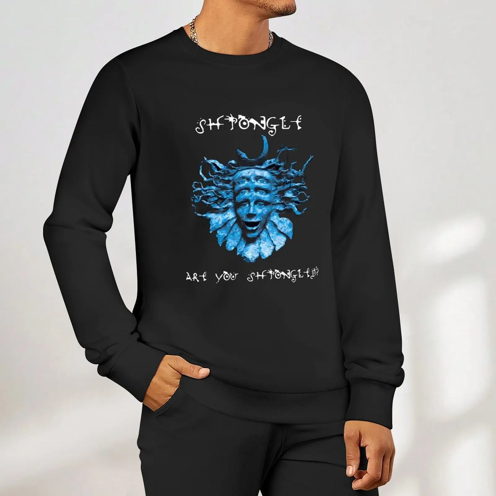 هل أنت Shpongled السترة الذكور ملابس الرجال ملابس رياضية أنيمي الملابس الجديدة هوديس وبلوزات