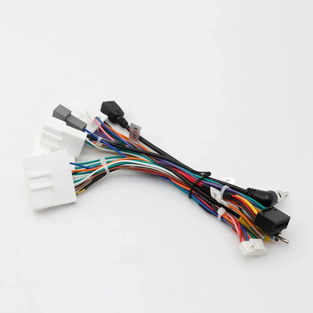 Car Radio Player Cable Plug Canbus Fitting Adaptor Dash Kits For Nissan SYLPHY SENTRA KICKS Qashqai X-Trail NAVARA Terra RZC