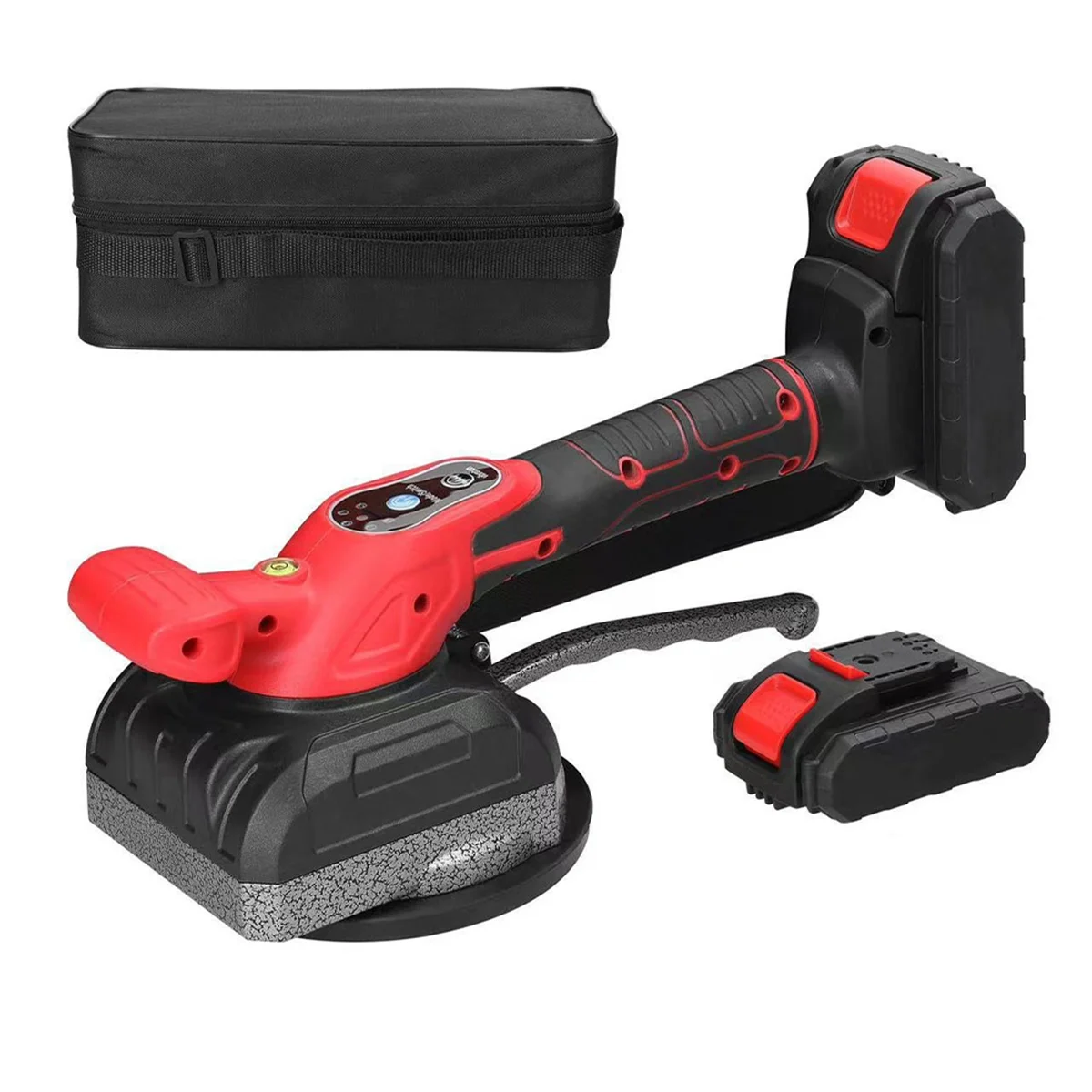 ONCE 21V Tile Tiling Machine 5 Gears Adjustable Suction Cup Home Decoration Wall Floor Tiles Electric Vibrating Tool EU Plug