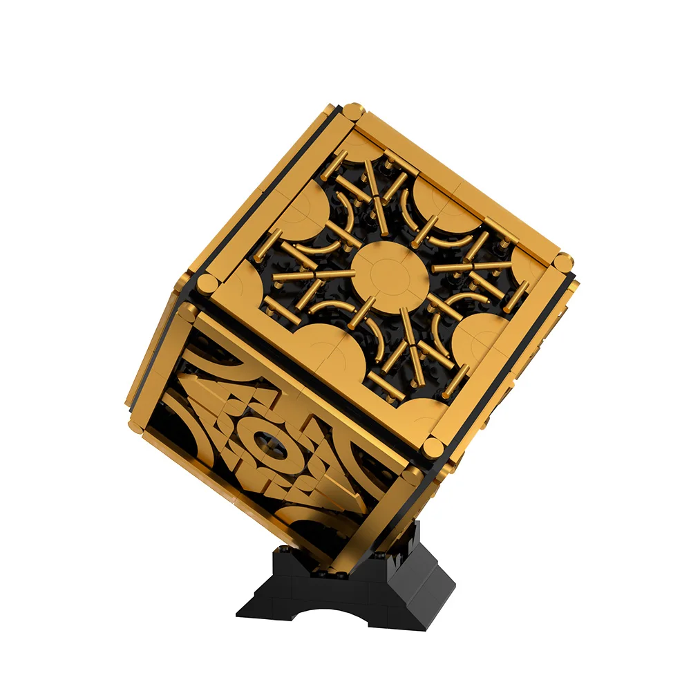 MOC Movie Hellraiser Bricks Hellraiser Horror Props Lament Configuration Building Blocks Model Assembly Toys Kids Halloween Gift