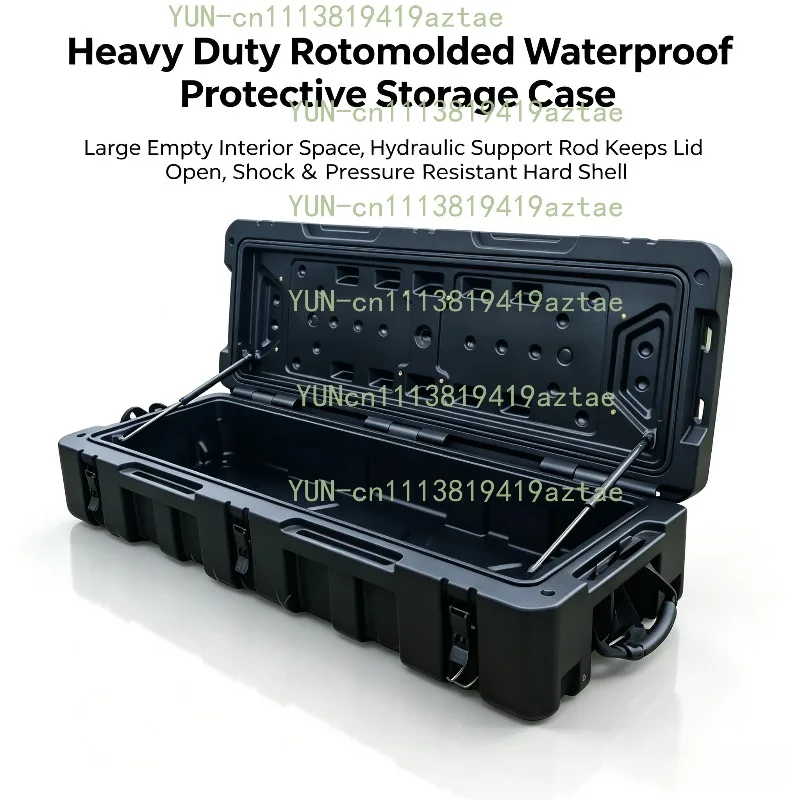 Heavy Duty Explosion Proof Secure Roof Toolbox Waterproof Storage Box For Truck Outdoor Finishing Application