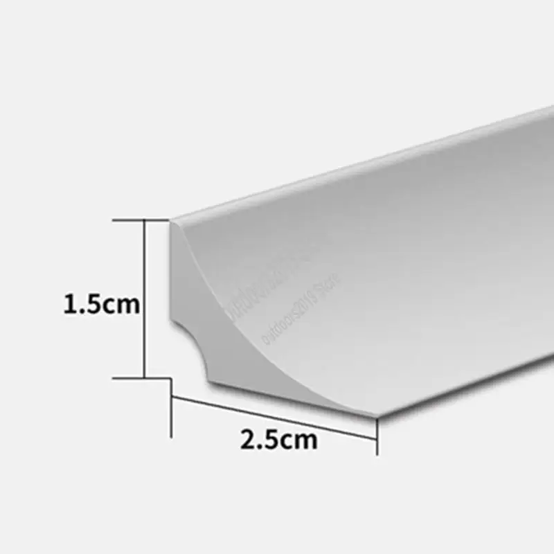 

Водоудерживающая полоса, силиконовый водозащитный барьер для раковины, водозащитный барьер для ванной комнаты, кухонной столешницы-ABHG