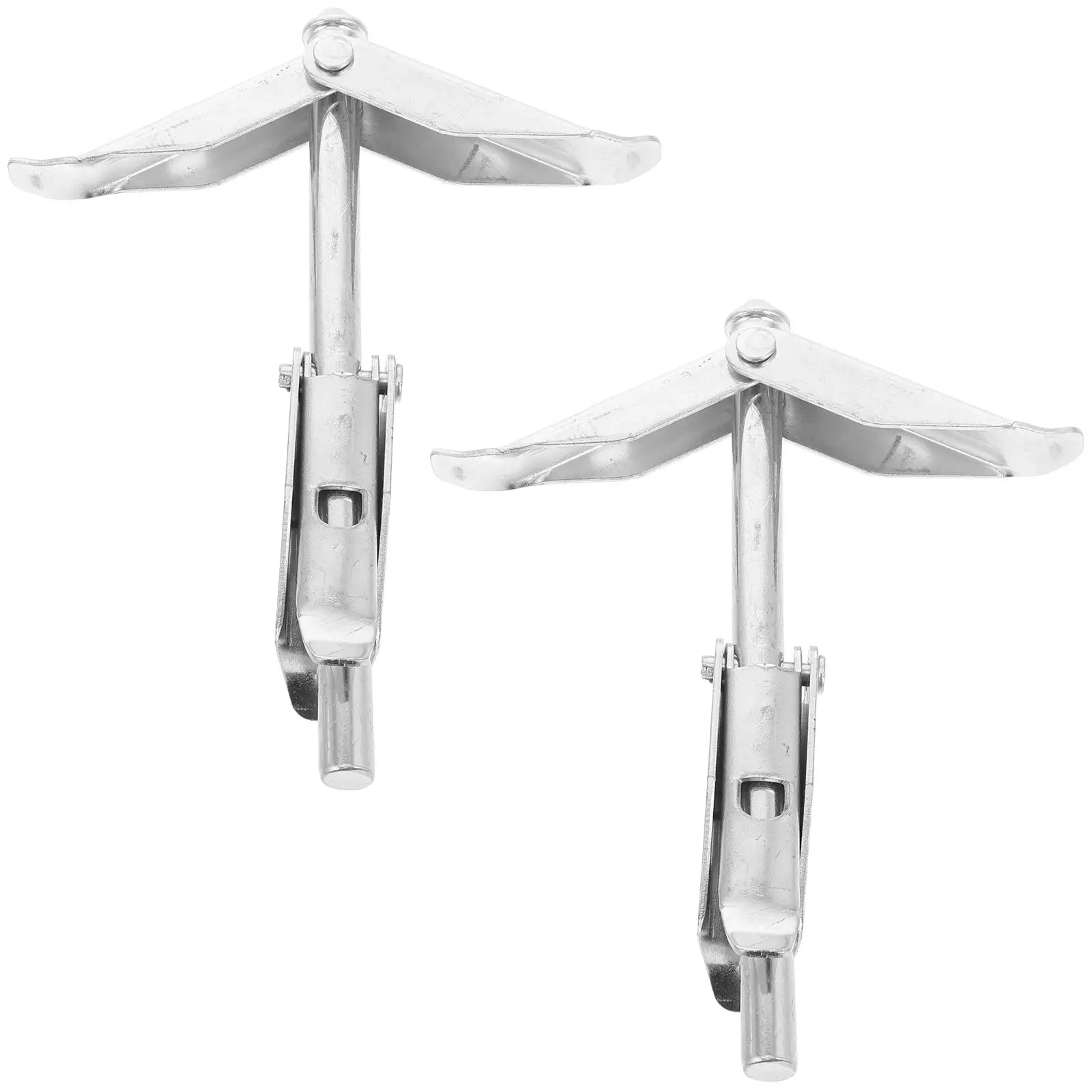 

2Pcs Greenhouse Ground Anchors Stakes for Sheds Fence Post Boat Screw in Heavy Duty Tomato Supports Garden Supplies
