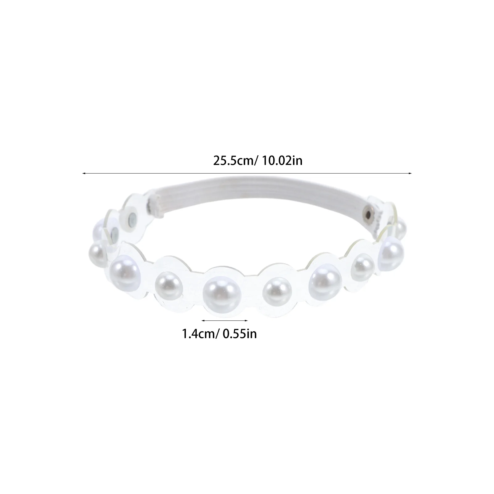 3 أزواج من أشرطة الأحذية المرنة القابلة للتعديل وأربطة الكعب القابلة للفصل للنساء للاستخدام اليومي أشرطة الكاحل اللؤلؤية كعب عالي قابل للاستبدال #4