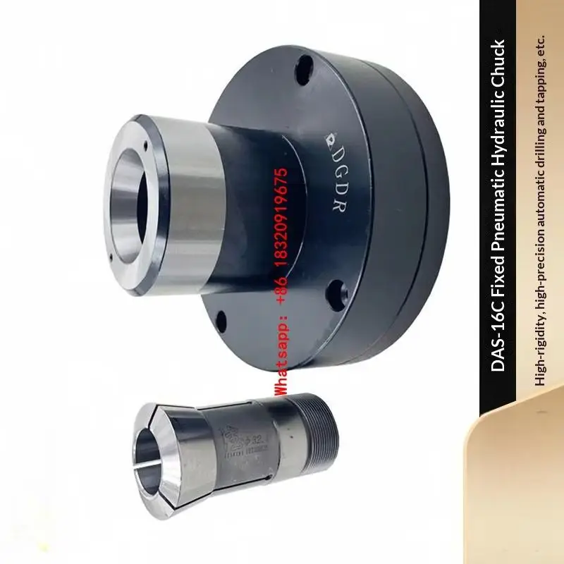 Cyclmotion CNC DAS-16C Stationary Pneumatic Collet Chuck Base – CNC Hydraulic/Pneumatic Collet Chuck Fixture