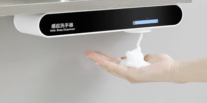 Direct salesUnder the mirror cabinet, there is an automatic hand sanitizer hidden under the wall mounted bathroom cabinet