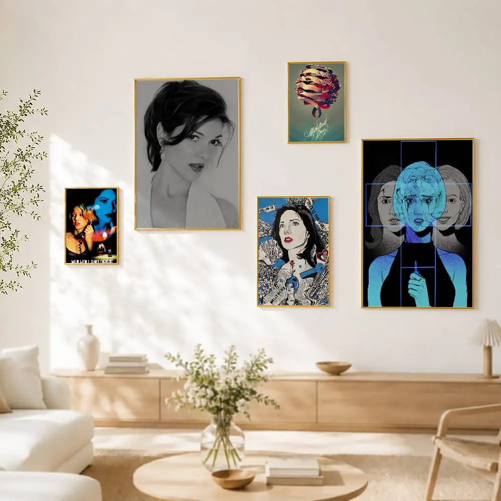 

Movie Mulholland Drive Laura Harring Waterproof Self-adhesive HD Poster Wall Sticker Home Decor Gift