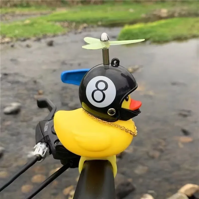 AliExpress Motorcycle Car Bike Duck Decoration Rubber Cute Bicycle with Strap Propeller Bicycle Horns for Kids Adults Sport Outdoor Amagi