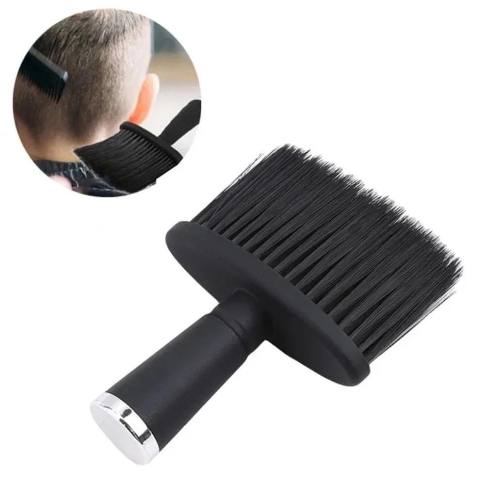 Soft Neck Face Duster Brushes Professional Barber Hair Clean Hairbrush Beard Brush Salon Cutting Hairdressing Barber Accessories