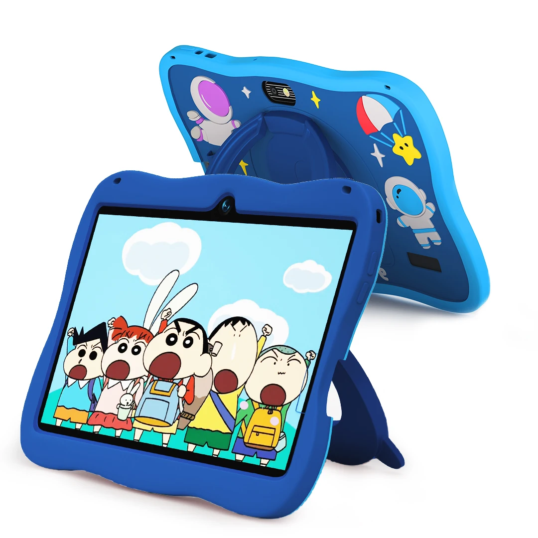 Tableta Android de 7 pulgadas para niños pequeños, Tablet con funda a prueba de golpes, WiFi 5G, Bluetooth, cámara Dual, 32GB, Software de regalo para niños