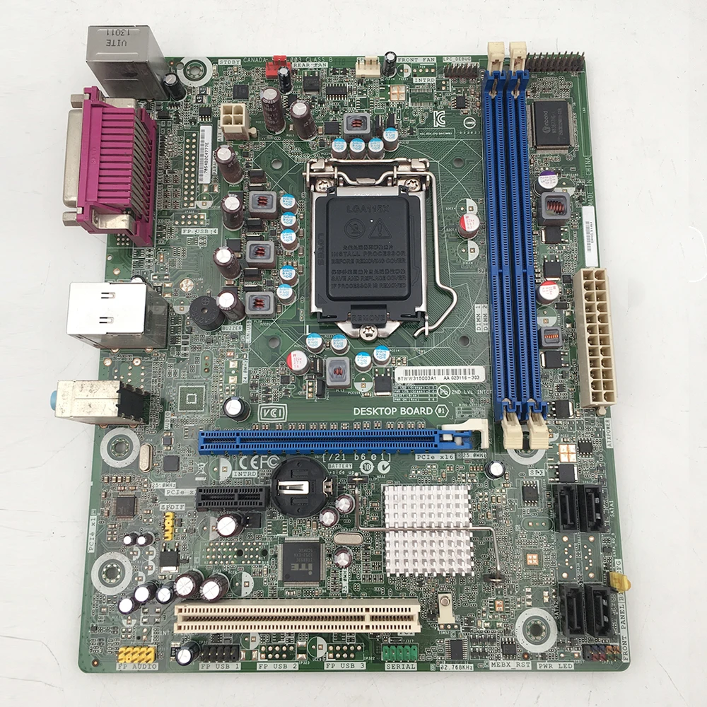 

Desktop Motherboard LGA 1155 H61 DH61WW