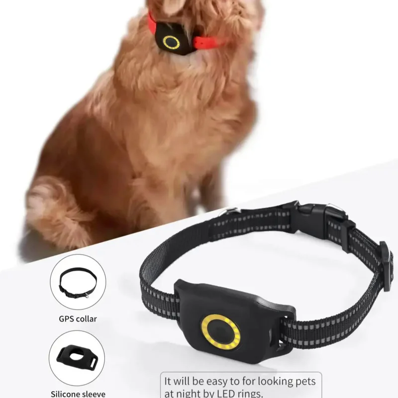 4G Mini Anti-Perdido Alarme Pet GPS Tracker Rastreamento Collar Inteligente Gato e Cão Localizador Key Finder GPS Tracker SOS