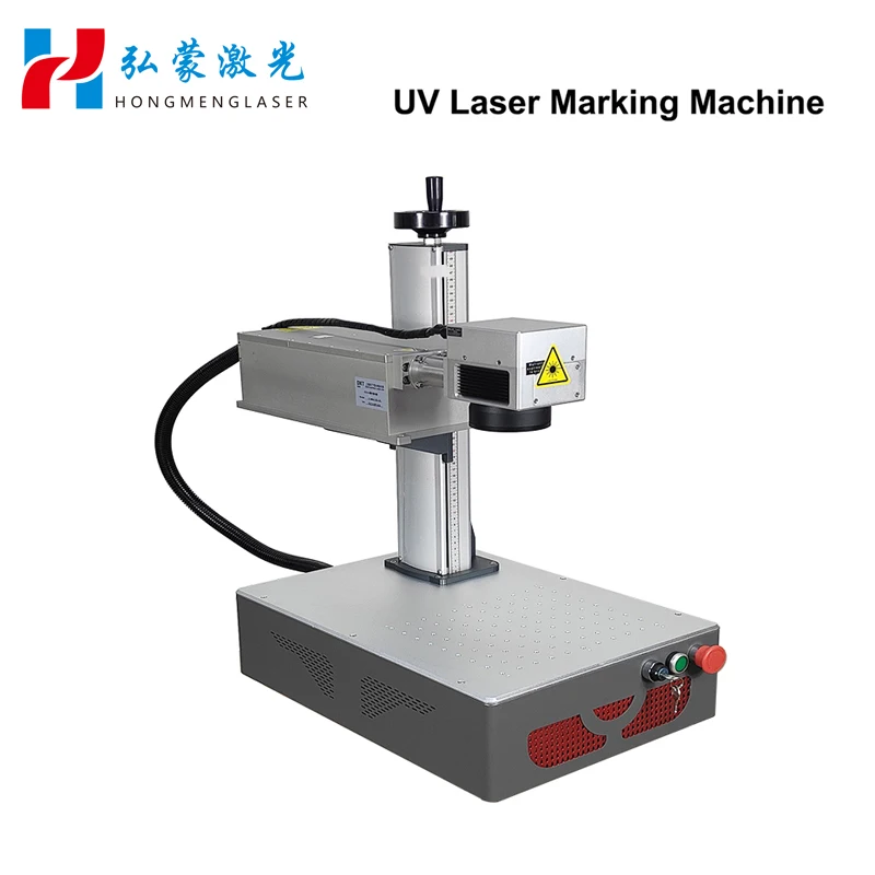 Mini Portable 3W 5W UV Laser Marking Machine is Suitable For Plastic,PVC,Glass,Jade,Leather,Bottle,Mobile Shell Engraving