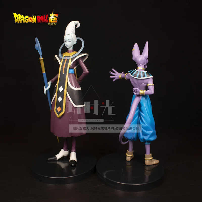 20cm Anime Dragon Ball Z Whis Beerus Figure Gods Of Destruction Dxf Beerus Figures Figurine Pvc Statue Model Collection Toy Gift