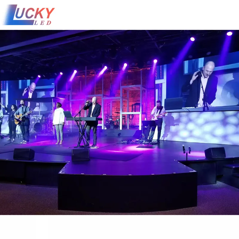 P1.9P2.6 P2.9 P3.9 Outdoor Rental Mobile Led Full Video Panel Display Video Stage LED Screen for Concert