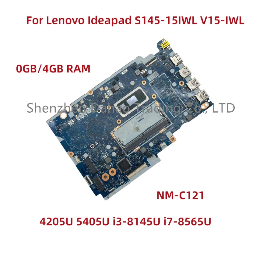 placa-base-para-ordenador-portatil-nm-c121-para-lenovo-ideapad-s145-15iwl-v15-iwl-con-cpu-celeron-4205u-5405u-uma-ddr4-0gb-ram-100-completamente-probada